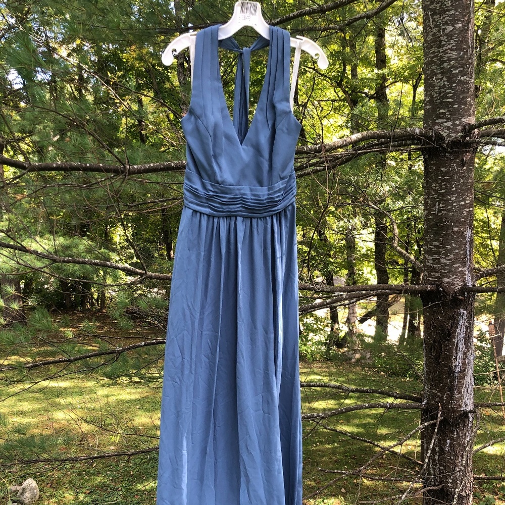 Tie Back Halter Dress